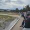 We were not alone at Old Faithful, but we did get a front row seat.