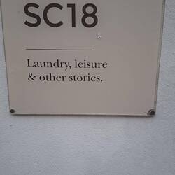 Random sign on a laundromat!