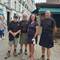Randomly stumbled on these guys- we walked part of the Camino last year!! AMAZING to run into them