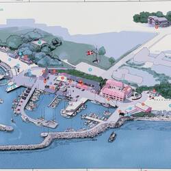 Hafenplan Lundeborg