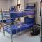Beds are bunks 95% of the time, in albergues