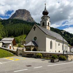 Chiesa di Calfosch — Colfosco, Italy.