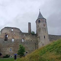 Schloss Haspsalu, leider nur noch eine Ruine.
