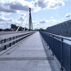Ein letztes Mal über den Rhein