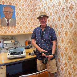 Surveillance room. You couldn't fart without the Stasi knowing about it