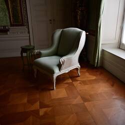 The chair in which King Frederick the Great passed away...