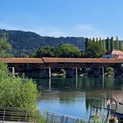Längste, überdachte Holzbrücke Europas, Bad Säckingen