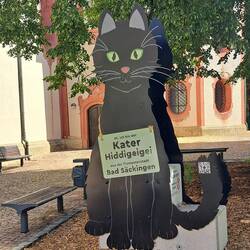 Kater Hiddigeigei aus dem Trompeter von Säckingen