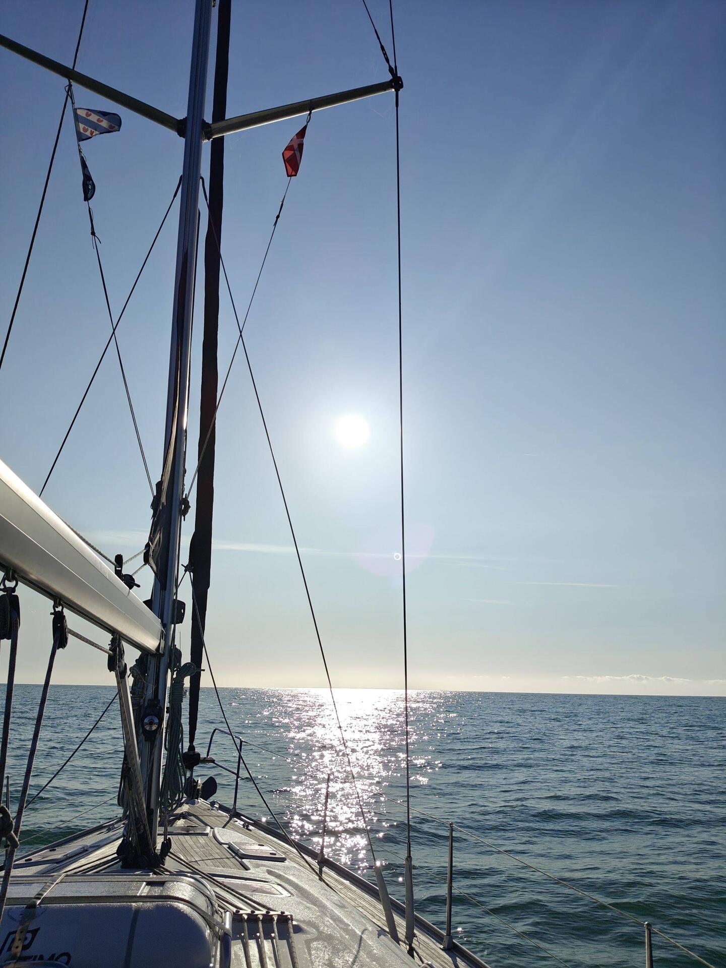 morgens auf dem Wasser
