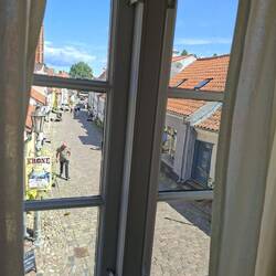 Blick auf das Sträßchen
