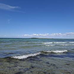 Schön klares Wasser
