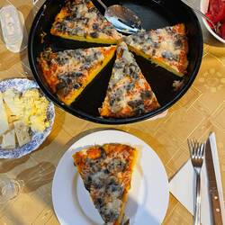 Polenta-Pizza