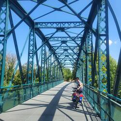 Brücke über die Meuse.