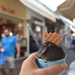 Lava ice cream