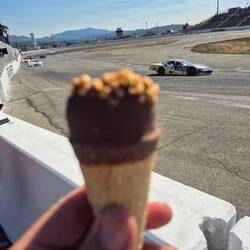 Somebody bought all the officials ice cream