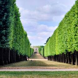 Looking towards one of the gatehouses