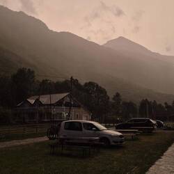Das Gewitter ist da.