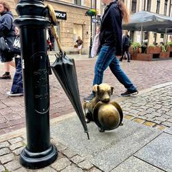 Filuś, der Hund des Professor Filutek, polnische Comikfigur