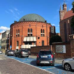 Planetarium in einem historischen Gasbehälter von 1860, eröffnet 1994