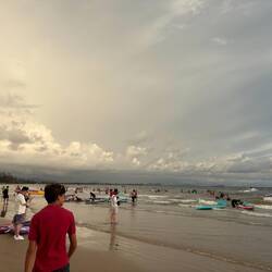 Busy water!