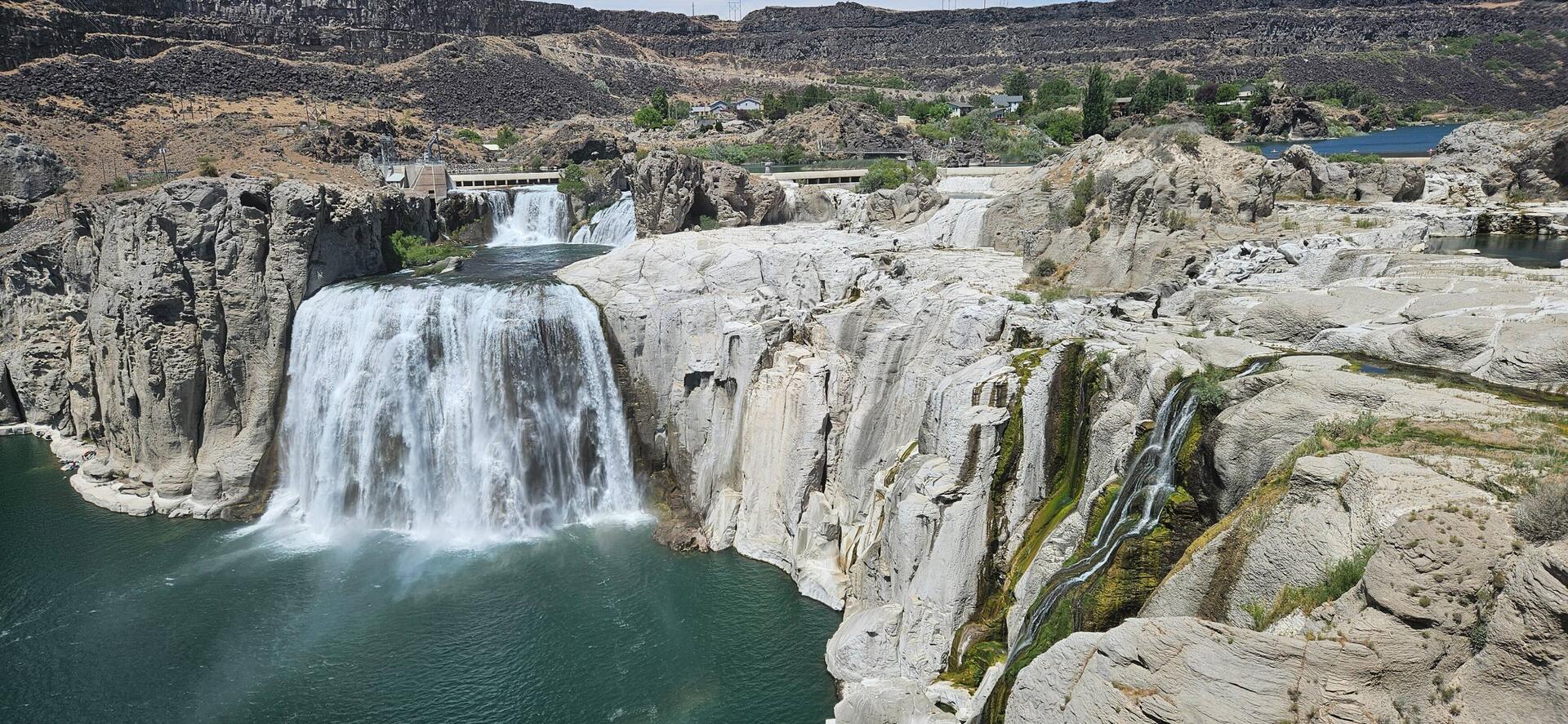 The eponymous twin falls