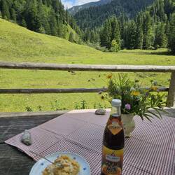 Lockeren Apfelkuchen und Spezi
