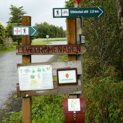 Entry to the conservation area