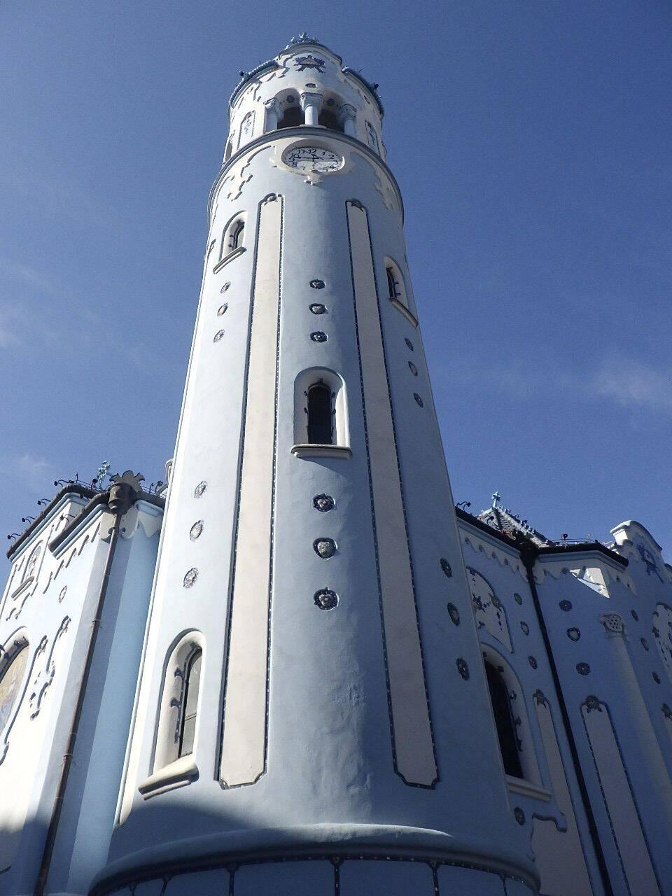 The Blue Church in Bratislava