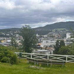 Blick auf Steinkjer