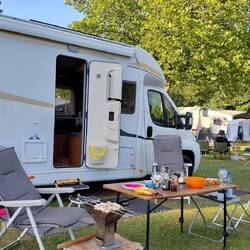 Tåsinge, Campingplatz, nach Versuch an 2 Stellen