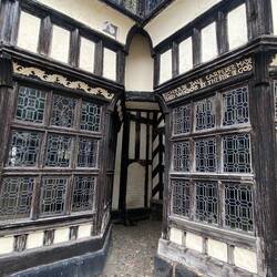 Uraltes Fachwerk aus Tudor Zeiten