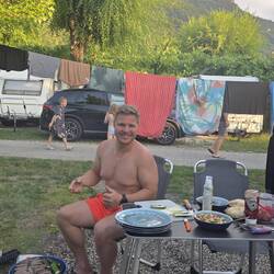 Zum Abendessen in Italien...