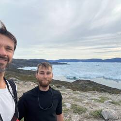 Isfjord vista.