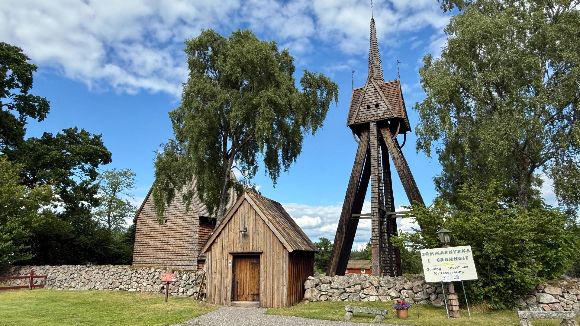 Granhults kyrka - älteste Holzkirche Schwedens
