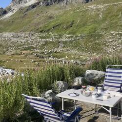 Frühstück mit Ausblick