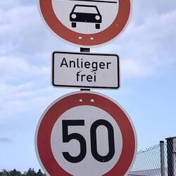 Das Schild hätte man sich sparen können 😉
