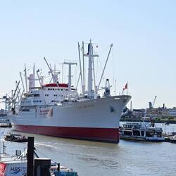 The Cap San Diego, a museum ship
