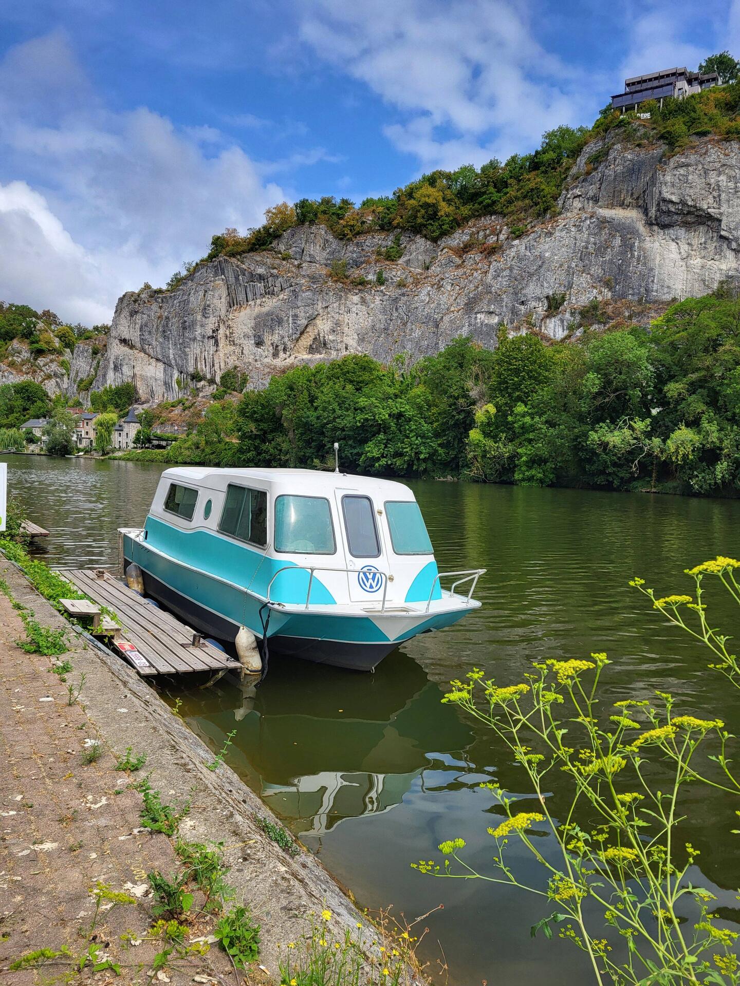 Mit dem VW über das Wasser? 😳
