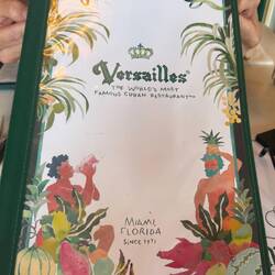 Versailles Menu