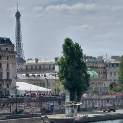 Around every corner, Le Tour Eiffel us watching over you