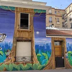 Street art with windows!
