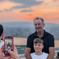 Vater-Sohn-Fotoshoot