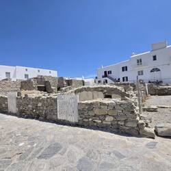 Archeological ruins of Mykonos Castle