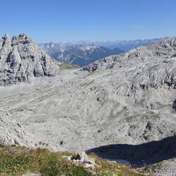 Mondlandschaftaussicht von der Meilerhütte