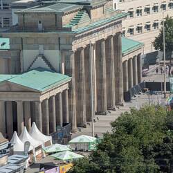 Blick auf das Brandenburger Tor