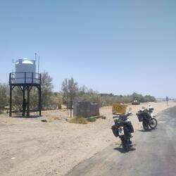 Also, along the road one can find tanks of questionable but refreshing water.