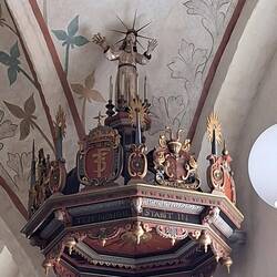 Jesus nach der Offenbarung auf der Kanzelhaube