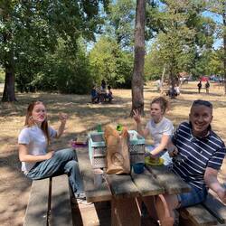 Lunch in some shade