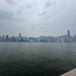 Blick auf Hong Kong Island