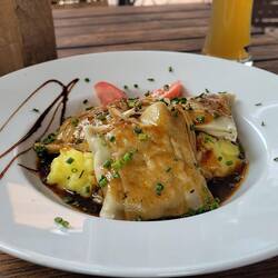 Maultaschen und Weißbier